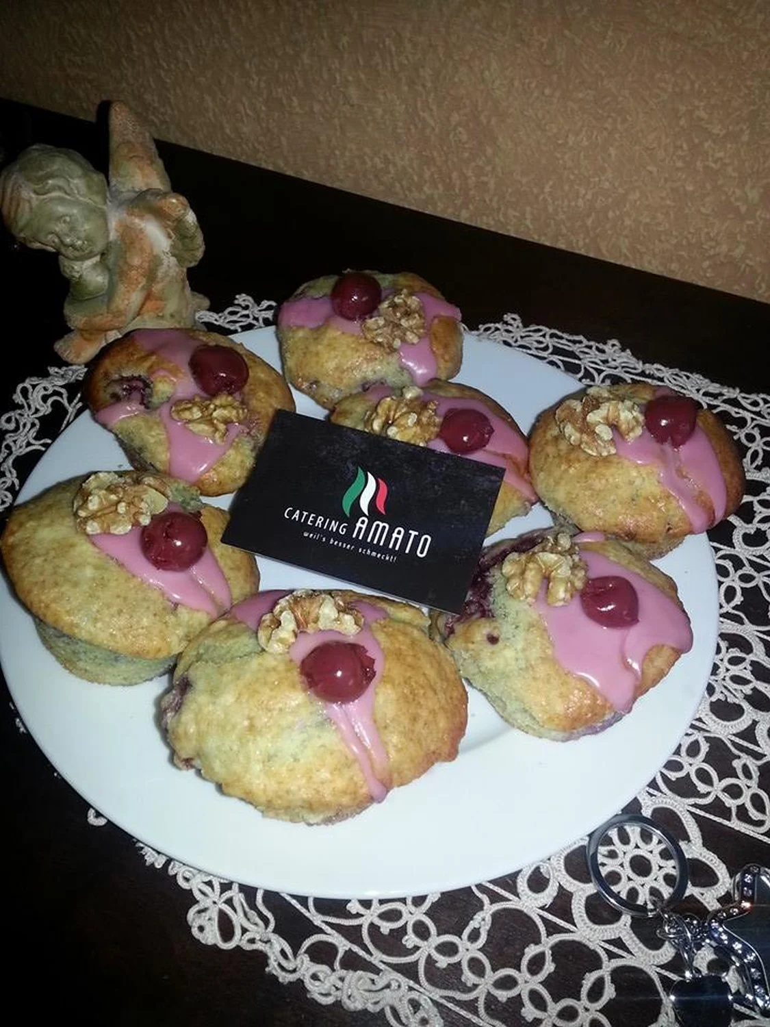 Kirsch muffins von Catering Amato